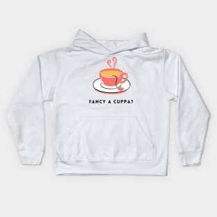 Fancy A Cuppa? Kids Hoodie